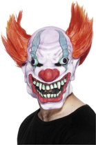 "Masque de clown monstrueux pour adultes Halloween - Masque d'habillage - Taille unique"
