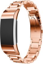Fitbit Charge 2 stalen band - rosé goud