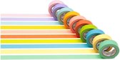 MT washi tape pack de 10 couleurs claires