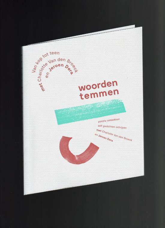 Boek cover woorden temmen 2 -   Van kop tot teen met Charlotte Van den Broeck en Jeroen Dera van Charlotte van den Broeck (Paperback)