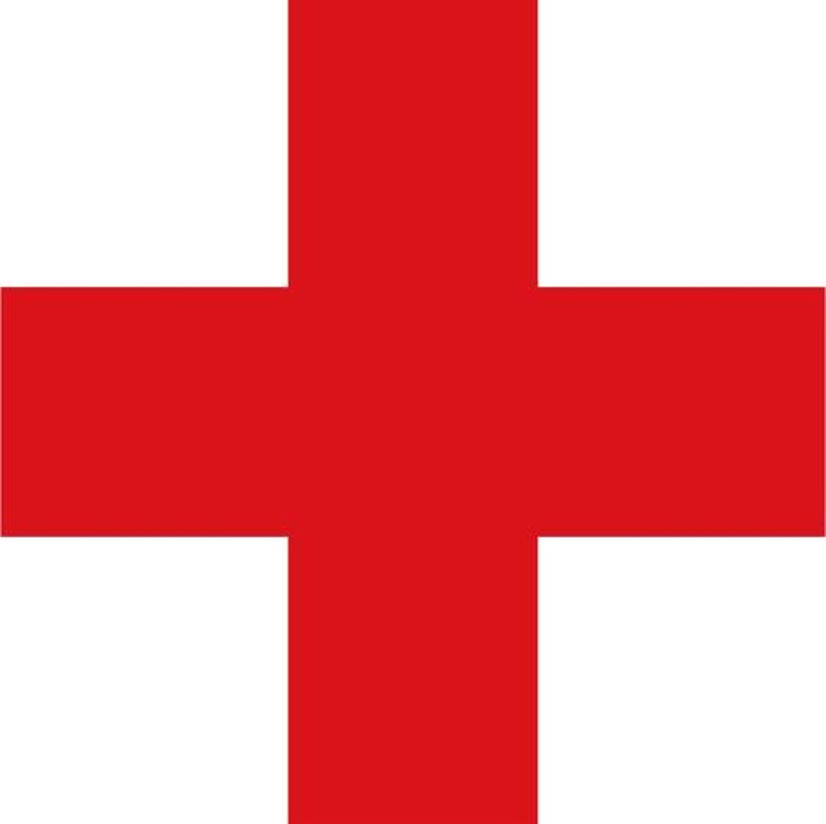 Vlag Rode Kruis 100x150cm Vlag Rode Kruis 100x150cm