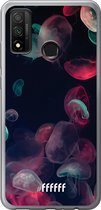 Huawei P Smart (2020) Hoesje Transparant TPU Case - Jellyfish Bloom #ffffff