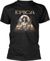 Epica Heren Tshirt -S- Design Your Universe Zwart