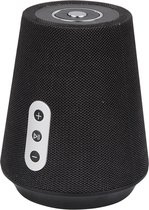 LED Tafellamp - Trion DeeJay - 4W - Aanpasbare Kleur - Rond - Mat Zwart - Kunststof - BSE