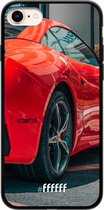 iPhone 7 Hoesje TPU Case - Ferrari #ffffff