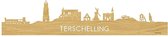 Skyline Terschelling Eikenhout - 100 cm - Woondecoratie design - Wanddecoratie - WoodWideCities