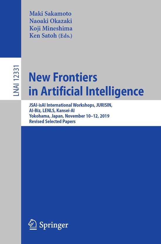 Springer Nature Proceedings Computer Science - New Frontiers ... - cover