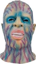 Witbaard Masker Zombie Rubber Blauw/paars One-size