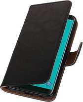 Wicked Narwal | Premium bookstyle / book case/ wallet case voor Samsung Samsung Galaxy J6 2018 Zwart