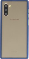 Wicked Narwal | Kleurcombinatie Hard Case voor Samsung Galaxy Note 10 Blauw