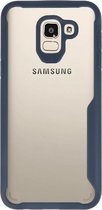 Wicked Narwal | Focus Transparant Hard Cases voor Samsung Samsung Galaxy J6 Navy
