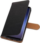 Wicked Narwal | Premium TPU PU Leder bookstyle / book case/ wallet case voor Samsung Galaxy S9 Plus Zwart