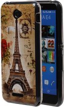 Wicked Narwal | Eiffeltoren TPU Hoesje voor sony Xperia E4