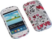 Wicked Narwal | Love TPU Hoesje voor Samsung Galaxy S3 mini i8190 Love U