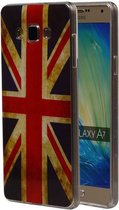Wicked Narwal | Britse Vlag TPU Hoesje voor Samsung galaxy a7 2015 UK