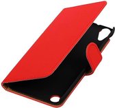 Wicked Narwal | bookstyle / book case/ wallet case Hoes voor HTC Desire 530 Rood