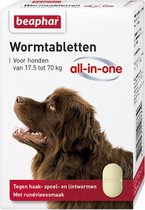 Beaphar All In One Ontwormingsmiddel - Hond - 17.5-70 kg - 2 Tabletten
