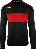 Robey Sweater - Voetbaltrui - Black/Red - Maat XXL