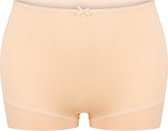 RJ Bodywear Pure Color dames short extra hoog - huid - Maat: 4XL