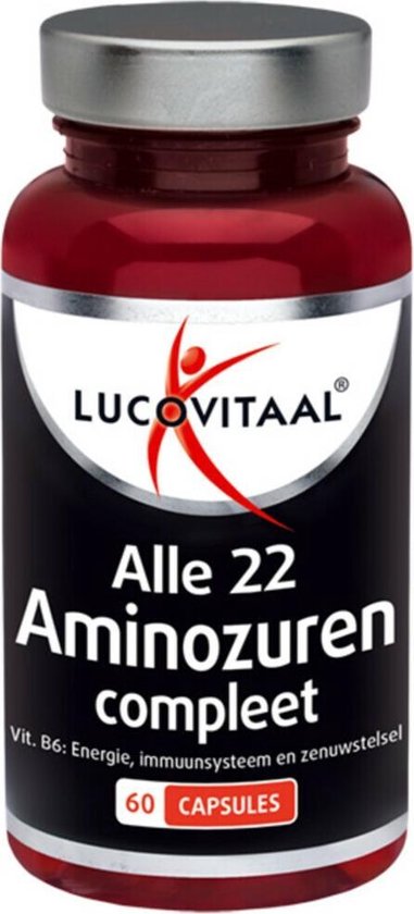 Lucovitaal Supplementen - Aminozuren + Vitamine B6 - capsules | bol.com