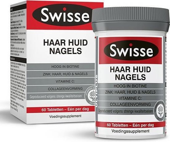 bol.com | Swisse Haar Huid Nagels Voedingssupplement - 60 tabletten