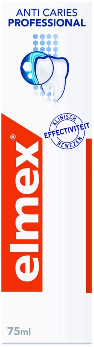 12x Elmex Anti-Cariës Tandpasta Professional 75 ml