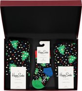 Happy Socks cadeauset - 3-pack Baby's eerste kerstboom (family pakket) - Unisex - Maat: One size