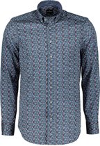 Jac Hensen Overhemd - Modern Fit - Blauw - 6XL Grote Maten