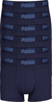 Puma Basic Boxer heren (6-pack) - navy blauw - Maat: L
