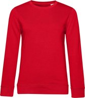 B&C Dames/dames Organic Sweatshirt (Rood)