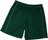 James and Nicholson Unisex Basic Team Shorts (Groen/Wit)