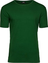 Tee Jays Hereninterlock T-Shirt met korte mouwen (Bosgroen)