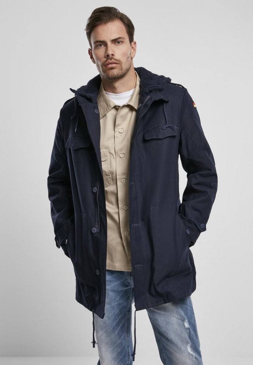 Brandit Parka jas -M- Flag Blauw