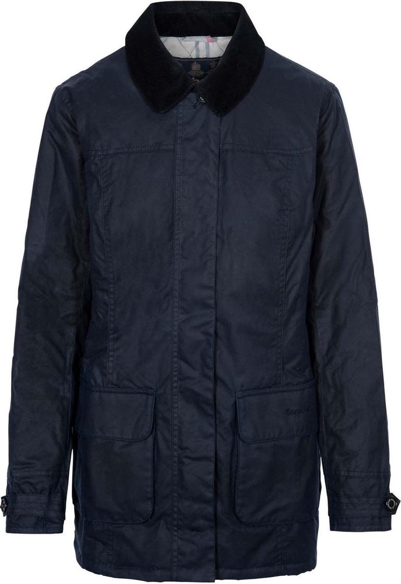 Barbour Balintore waxed cotton W lwx0867ny71 royal navy 12