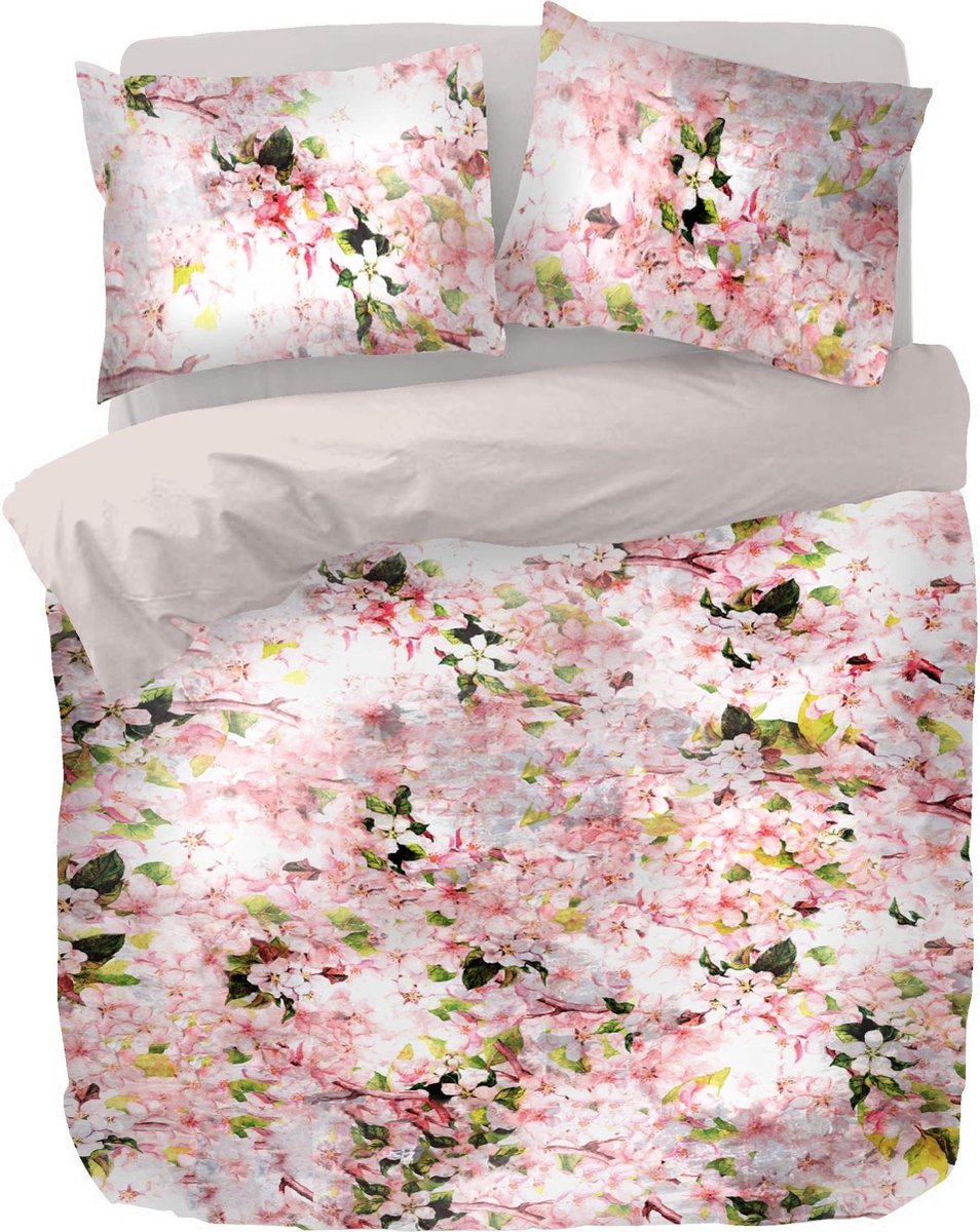 Suzu - Dekbedovertrekset - Katoensatijn - 140/200-220 - Multi