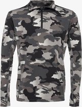 Mountain Peak heren power pully camouflage - Grijs - Maat L