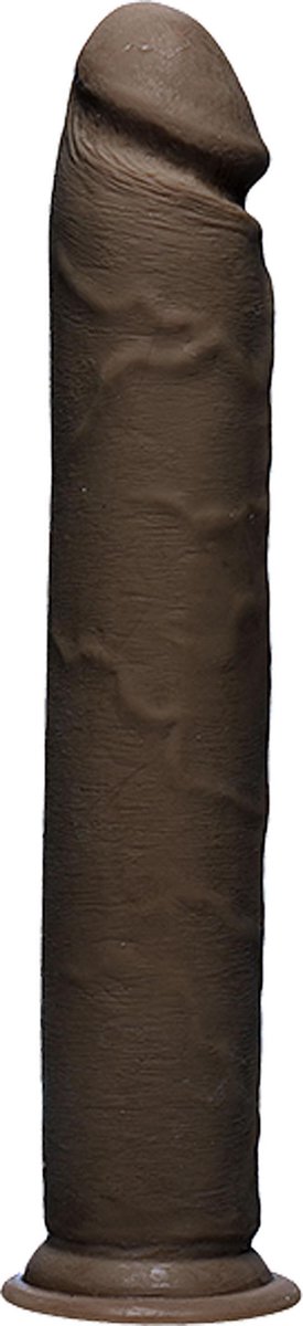 Goedkoopste Doc Johnson Realistic D - Realistische ULTRASKYN Dildo - 30 cm chocolate