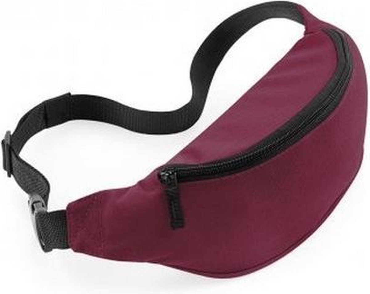 Bagbase Verstelbare gordeltas (2,5 Liter) (Pakket van 2) (Bourgondië)