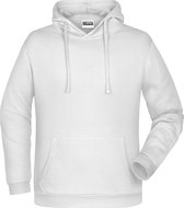 James And Nicholson Heren Basis Hoodie (Wit)