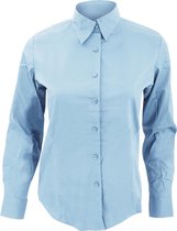 SOLS Dames/dames Eden Long Sleeve Fitted Work Shirt (Heldere lucht)