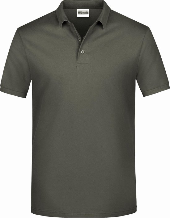 James And Nicholson Heren Basis Polo Shirt (Donkergrijs)