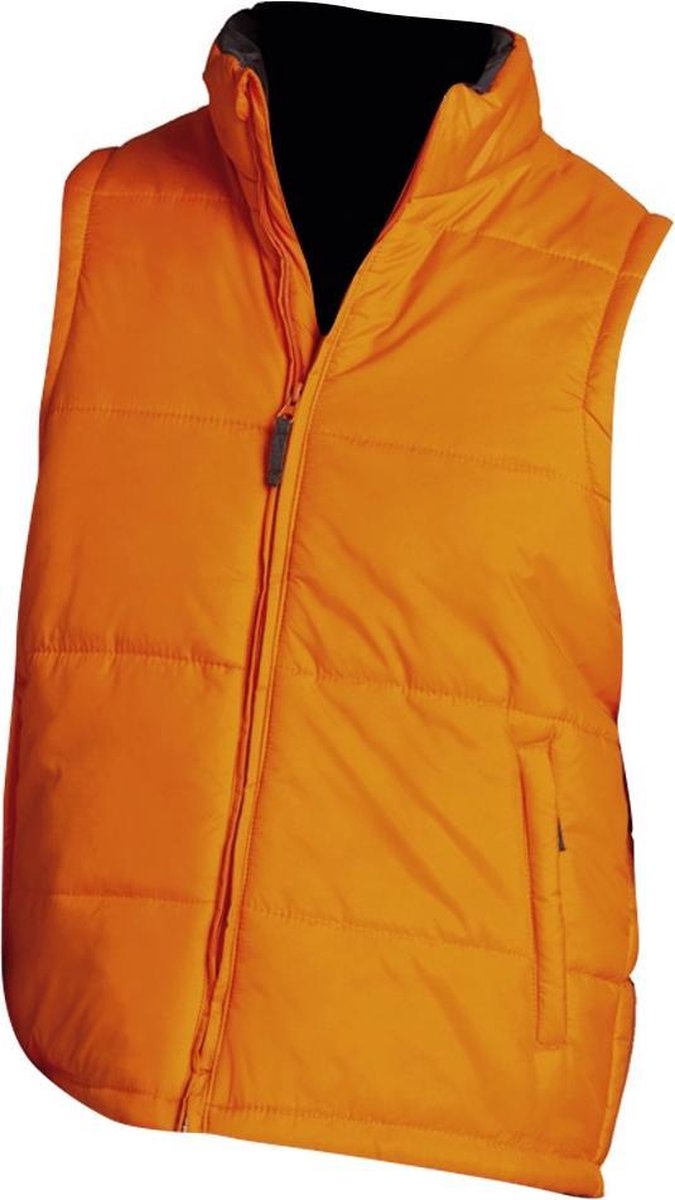 SOLS Warm Unisex Gewatteerd Bodywarmer Jasje (Oranje)