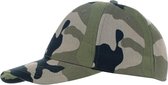 SOLS Unisex Buffalo 6 Panel Baseball Cap (Camouflage)