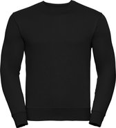 Russell Heren Authentieke Sweatshirt (Slimmer Cut) (Zwart)