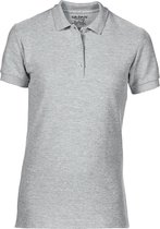 Gildan Dames Premium Katoen Sport Dubbele Pique Polo Shirt (Sport Grijs (RS))