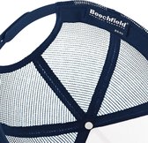 Beechfield Heren Half Mesh Trucker Cap / Hoofddeksel (Franse marine/Franse marine)