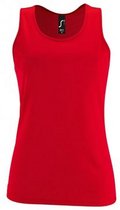 SOLS Dames/dames Sportieve Performance Sleeveless Tank Top (Rood)