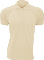 SOLS Heren Prime Pique Poloshirt met korte mouwen (Zand)