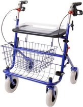 Rollator Basic XL Provo zitbreedte 60cm blauw