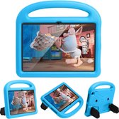 Amazon Fire HD (2020) Hoes - 8 inch - Schokbestendige case met handvat - Sparrow Kids Cover - Blauw